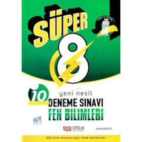 Suumlper 8. Sınıf Fen Bilimleri Yeni Nesil Deneme Sınavı Nitelik Yayınları
