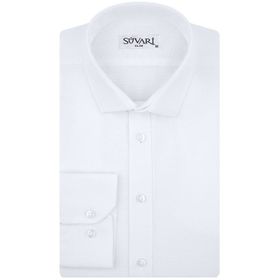 Süvari GM2024700291 Beyaz Erkek Gömlek
