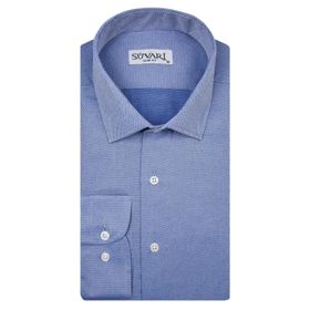Süvari Slim Fit Armür Desenli Erkek Gömlek