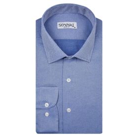 Süvari Slim Fit Armür Desenli Erkek Gömlek