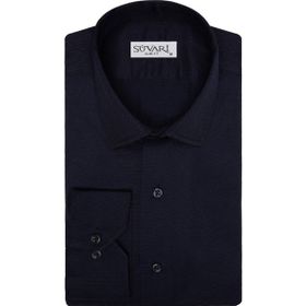 Süvari Slim Fit Armür Desenli Erkek Gömlek