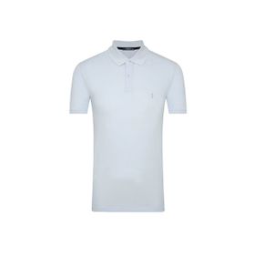 Süvari TS1014000218 Polo Yaka Slim Fit Pike Desenli Bordo Erkek T-shirt