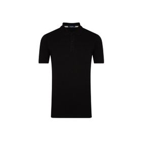 Süvari TS1014000218 Polo Yaka Slim Fit Pike Desenli Bordo Erkek T-shirt