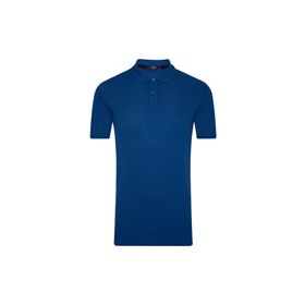 Süvari TS1014000218 Polo Yaka Slim Fit Pike Desenli Bordo Erkek T-shirt