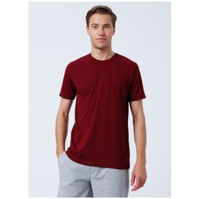 Süvari TS1014000239 O Yaka Düz Kırmızı Erkek T-shirt