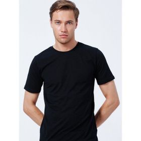 Süvari TS1014000239 O Yaka Düz Koyu Mavi Erkek T-shirt