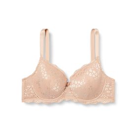 Suwen Linda Lace Balconette Kahverengi Kadın Sütyen