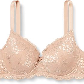 Suwen Linda Lace Balconette Kahverengi Kadın Sütyen