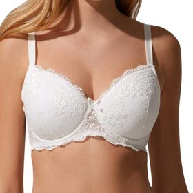 Suwen Linda Lace Balconette Kirli Beyaz Kadın Sütyen