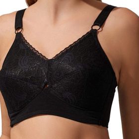 Suwen Miranda BLACK012 Minimizer Siyah Kadın Sütyen