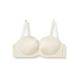 Suwen Super Push-Up Straples Bra Push-Up Bej Kadın Sütyen