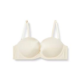 Suwen Super Push-Up Straples Bra Push-Up Bej Kadın Sütyen