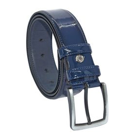 Süzer 7400-95 Lacivert Rugan Erkek Kemer