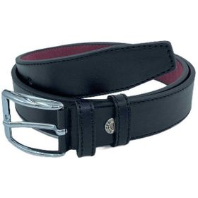 Süzer G1-22K 3 cm Siyah Çocuk Boy Suni Deri Dikişli Model Garson Klasik Kemer