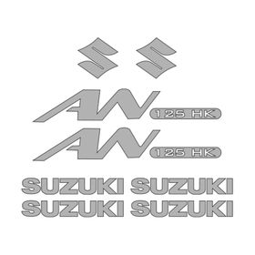 Suzuki An 125 Hk Motor Brandası