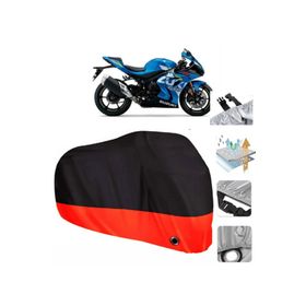 Suzuki GSX-R 1000 Siyah Arka Çanta Uyumsuz Ultra Kalın Su Geçirmez Motor Brandası