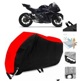 Suzuki GSX-R 250 Siyah Arka Çanta Uyumsuz Ultra Kalın Su Geçirmez Motor Brandası