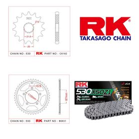 Suzuki Marauder 800 Motor Brandası