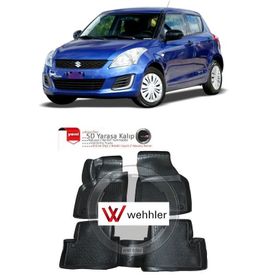 Suzuki Swift 2010-2017 3D Havuzlu Paspas