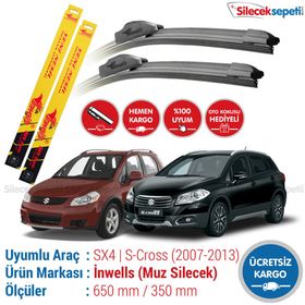 Suzuki SX4 S-Cross 2007-2013 Muz Silecek Takımı
