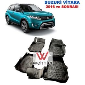 Suzuki Vitara 2016 Sonrası 3D Havuzlu Paspas