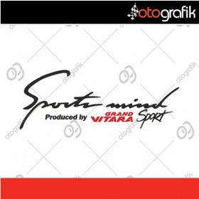 Suzuki Vitara Sports Mind Oto Sticker