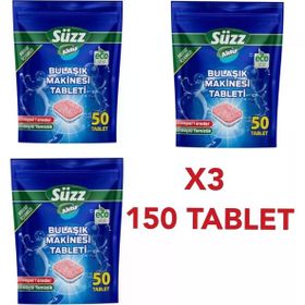 Süzz 150 Adet Bulaşık Makinesi Tableti (3 adet)