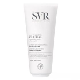 SVR Clairial Lait Corps 200 ml Leke Karşıtı Cilt Tonu Eşitleyici Vücut Sütü
