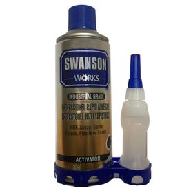 Swanson Works 250 ml Mdf Kit Profesyonel Hızlı Yapıştırıcı Seti