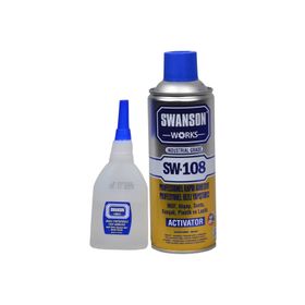 Swanson Works 250 ml Mdf Kit Profesyonel Hızlı Yapıştırıcı Seti