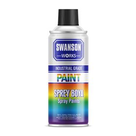 Swanson Works Parlak Siyah 400 ML Sprey Boya