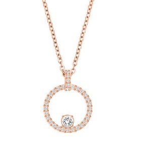Swarovski 5202446 Creativity Cir Cry Ros Swarovski Kolye