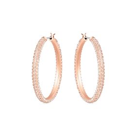 Swarovski 5383938 Stone Hoop Silk Ros Swarovski Küpe