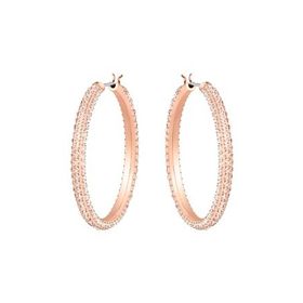 Swarovski 5383938 Stone Hoop Silk Ros Swarovski Küpe