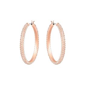 Swarovski 5383938 Stone Hoop Silk Ros Swarovski Küpe