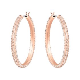 Swarovski 5383938 Stone Hoop Silk Ros Swarovski Küpe