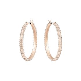 Swarovski 5383938 Stone Hoop Silk Ros Swarovski Küpe