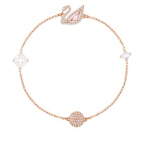 Swarovski 5472271 Dazzling Swan Czmo Ros M Swarovski Bilezik