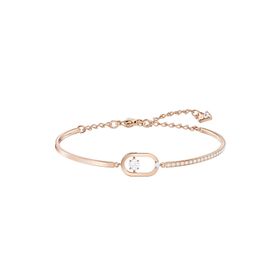 Swarovski 5472382 North Oval Pave Czwh Ros M Swarovski Bilezik