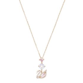 Swarovski 5473024 Dazzling Swan Y Czmo Ros Swarovski Kolye