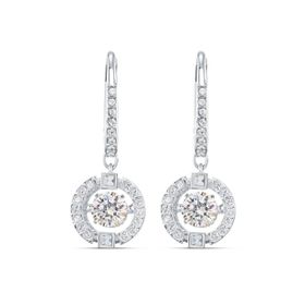 Swarovski 5504652 Sparkling Dc Drop Czwh Cry Rhs 2 Swarovski Küpe