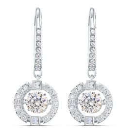 Swarovski 5504652 Sparkling Dc Drop Czwh Cry Rhs 2 Swarovski Küpe