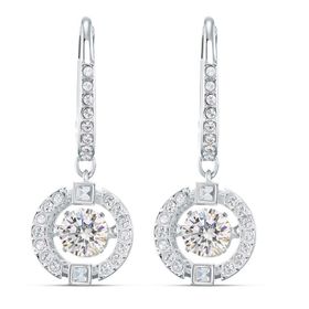 Swarovski 5504652 Sparkling Dc Drop Czwh Cry Rhs 2 Swarovski Küpe