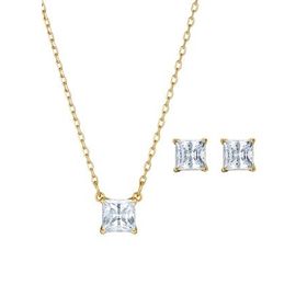Swarovski 5506386 Sparkling Dc Blue Czfu Cry Rhs Swarovski Takı Seti