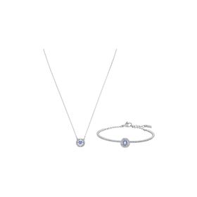Swarovski 5506386 Sparkling Dc Blue Czfu Cry Rhs Swarovski Takı Seti