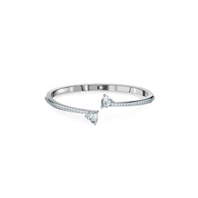 Swarovski 5518814 Attract Soul Bangle Heart Czwh Cry Rhs M Swarovski Bileklik
