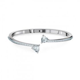 Swarovski 5518814 Attract Soul Bangle Heart Czwh Cry Rhs M Swarovski Bileklik