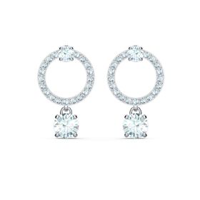 Swarovski 5563278 Attract-Pe Cır Czwh-Cry-Rhs Swarovski Küpe