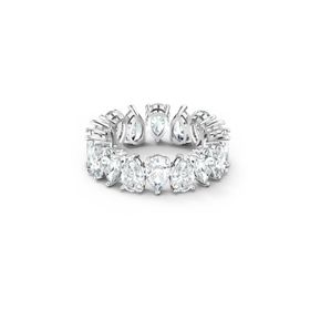 Swarovski 5563966 Vıttore-Rıng Pear Czwh-Rhs 55 Swarovski Yüzük