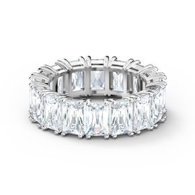 Swarovski 5572699 Vıttore-Rıng 125 Czwh-Rhs 50 Swarovski Yüzük